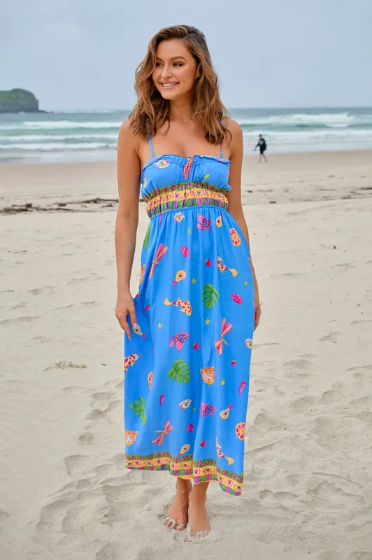 Mati Print Cleo Maxi sold by Lilac and Mila