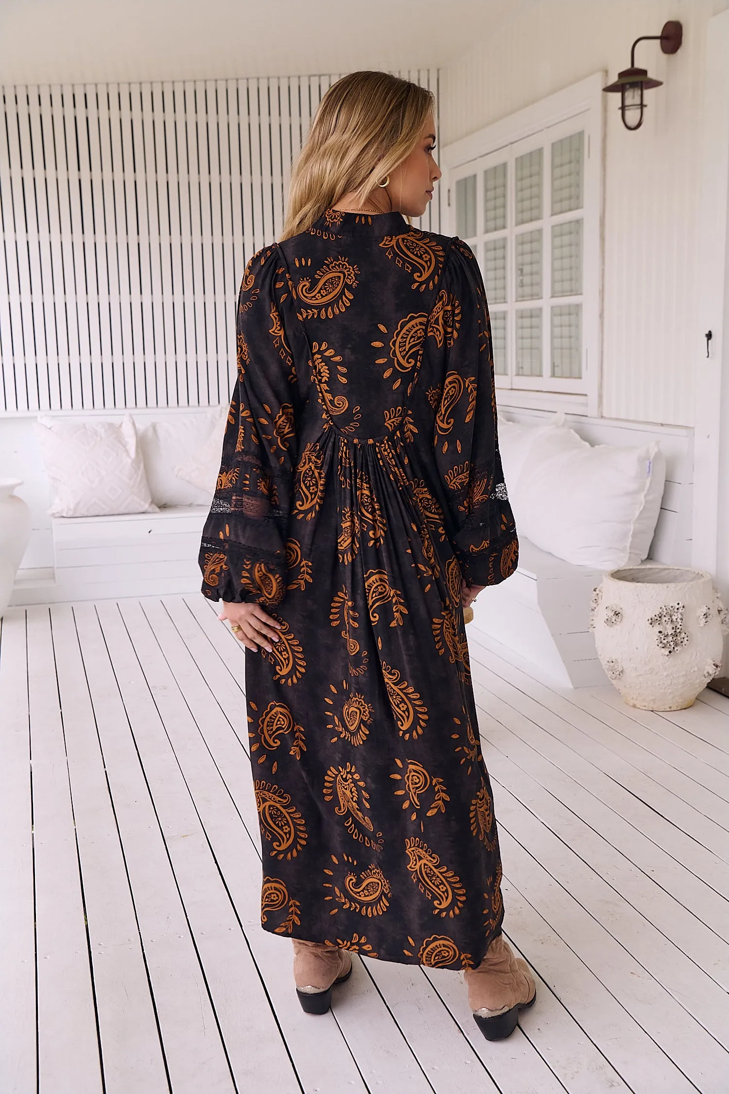 Milan Print Boheme Midi sold by Lilac and Mila product image thumbnail 5