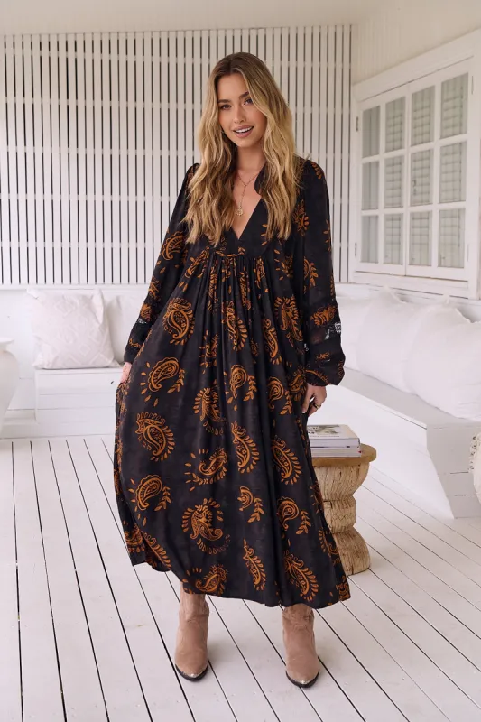 Milan Print Boheme Midi sold by Lilac and Mila