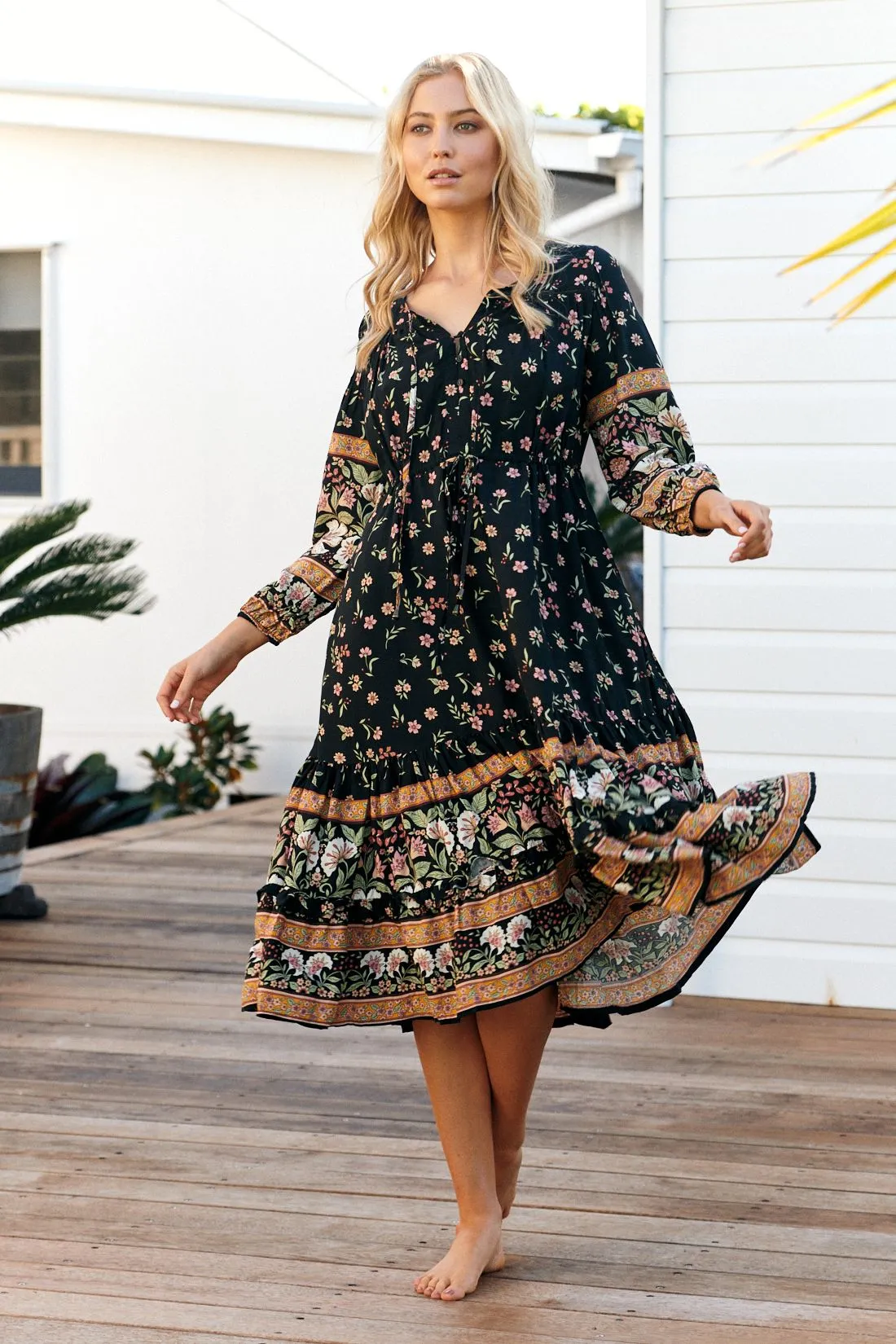 Eternity Print Olly Midi sold by Lilac and Mila product image thumbnail 5