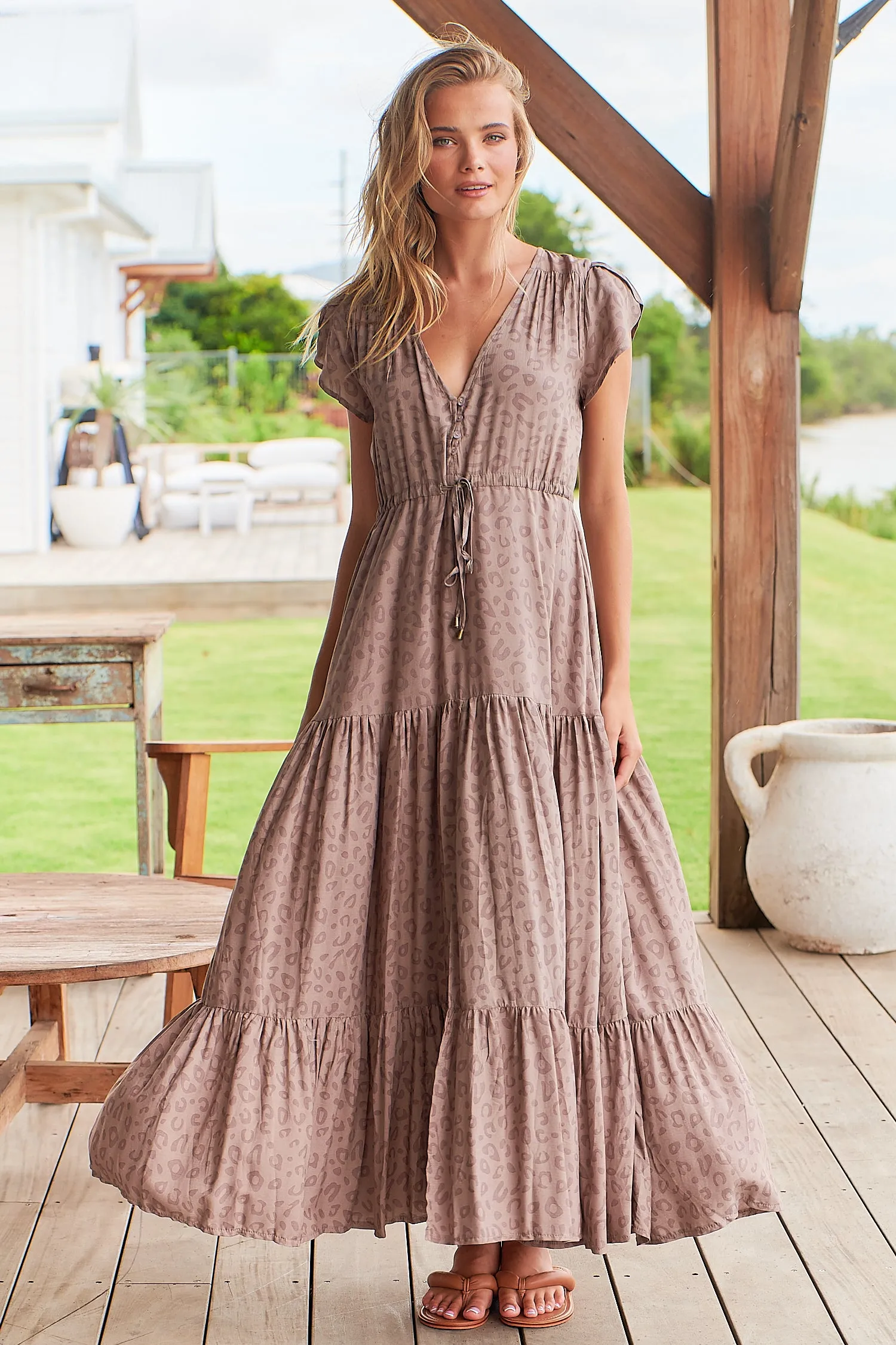 Winslet Print Melissa Maxi sold by Lilac and Mila