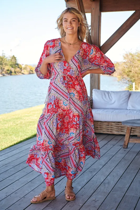 Rosalee Print Mariana Maxi sold by Lilac and Mila