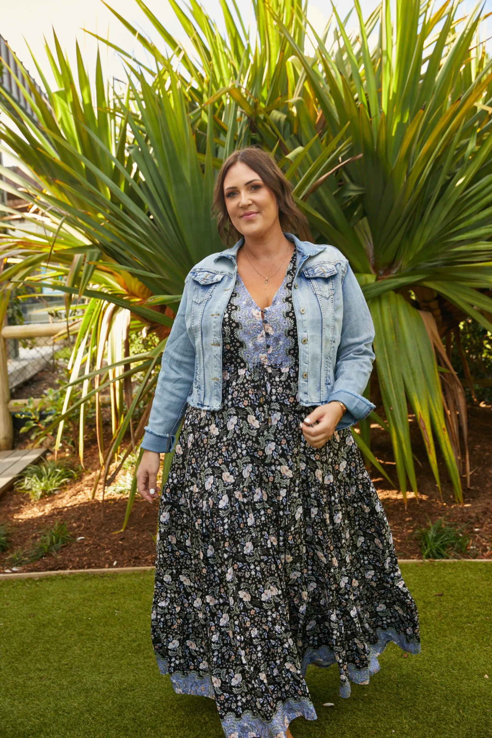 Delilah Denim Jacket sold by Lilac and Mila product image thumbnail 4