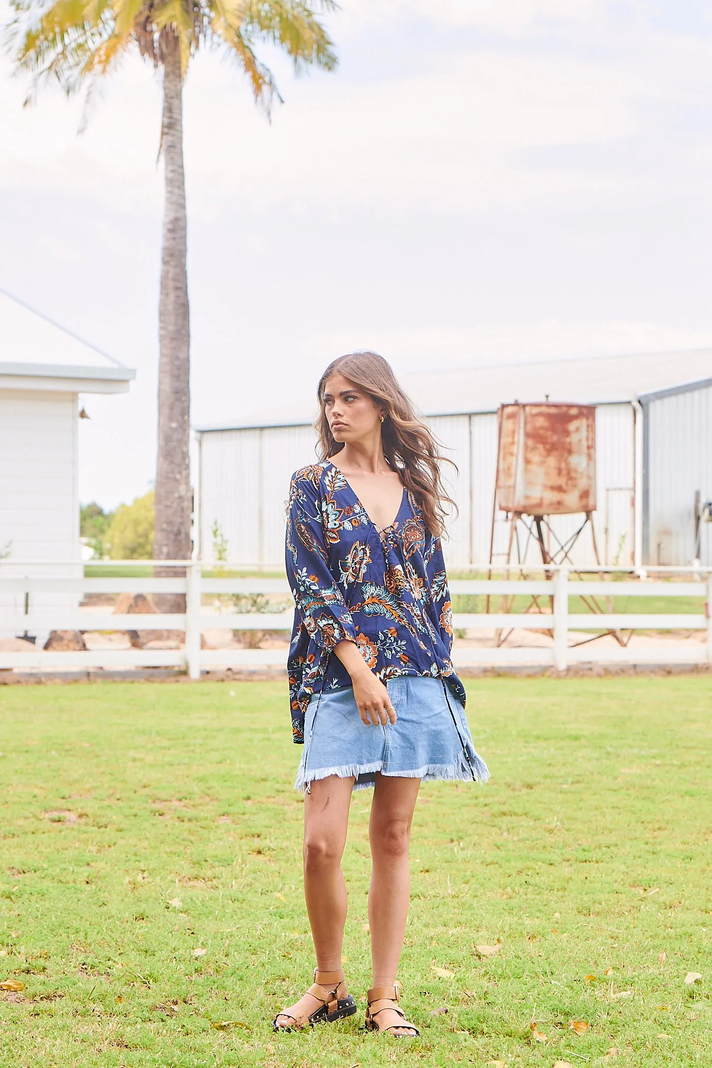 Mirimar Print Palas Top sold by Lilac and Mila product image thumbnail 2