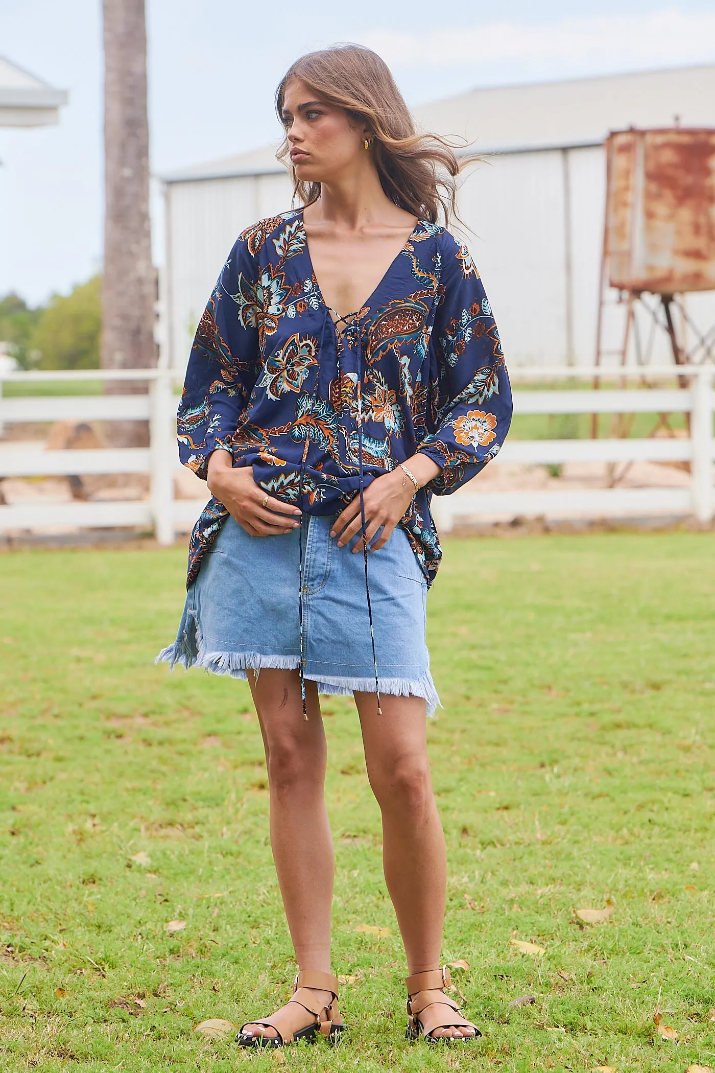 Mirimar Print Palas Top sold by Lilac and Mila product image thumbnail 4