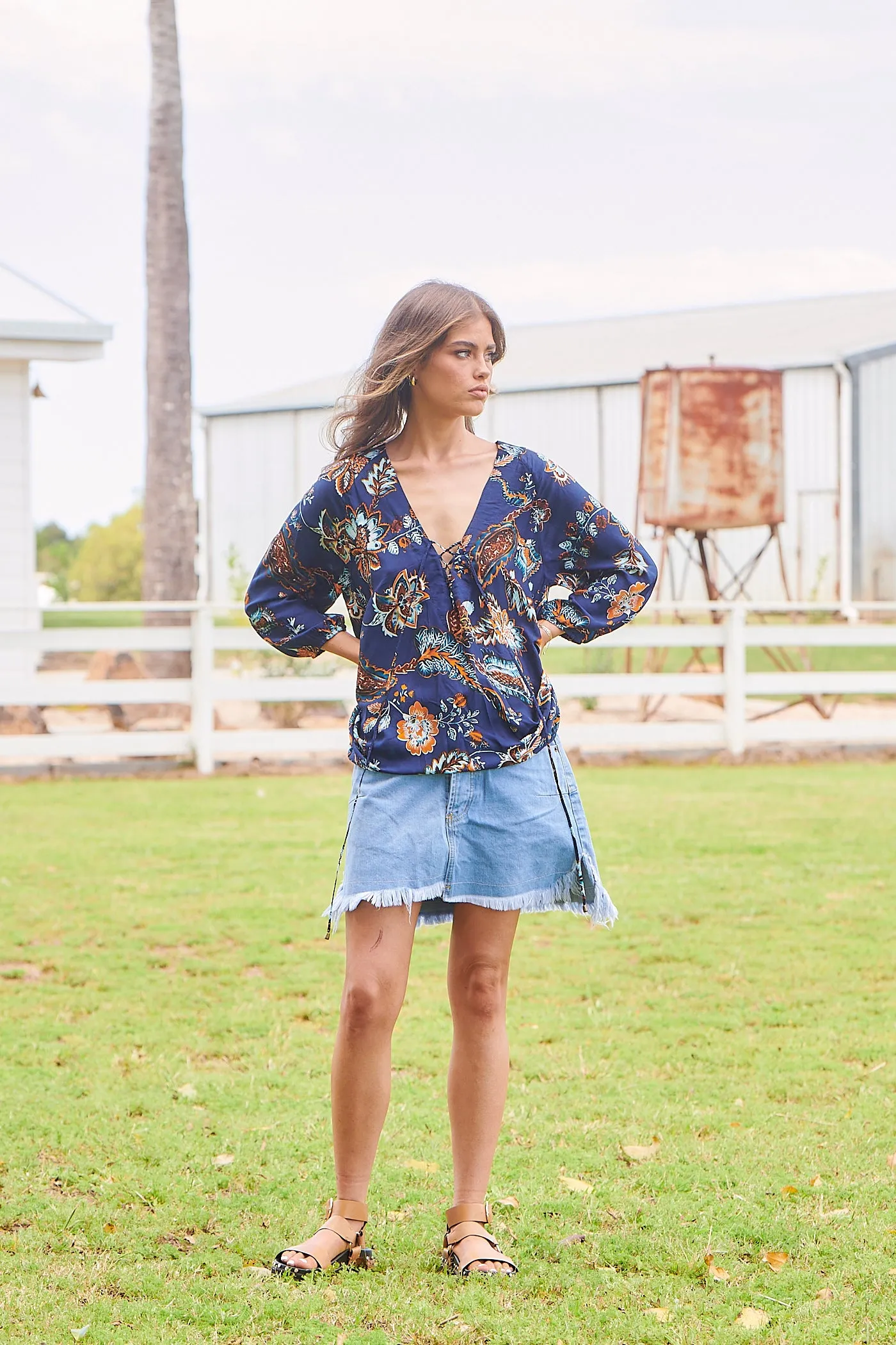 Mirimar Print Palas Top sold by Lilac and Mila product image thumbnail 3