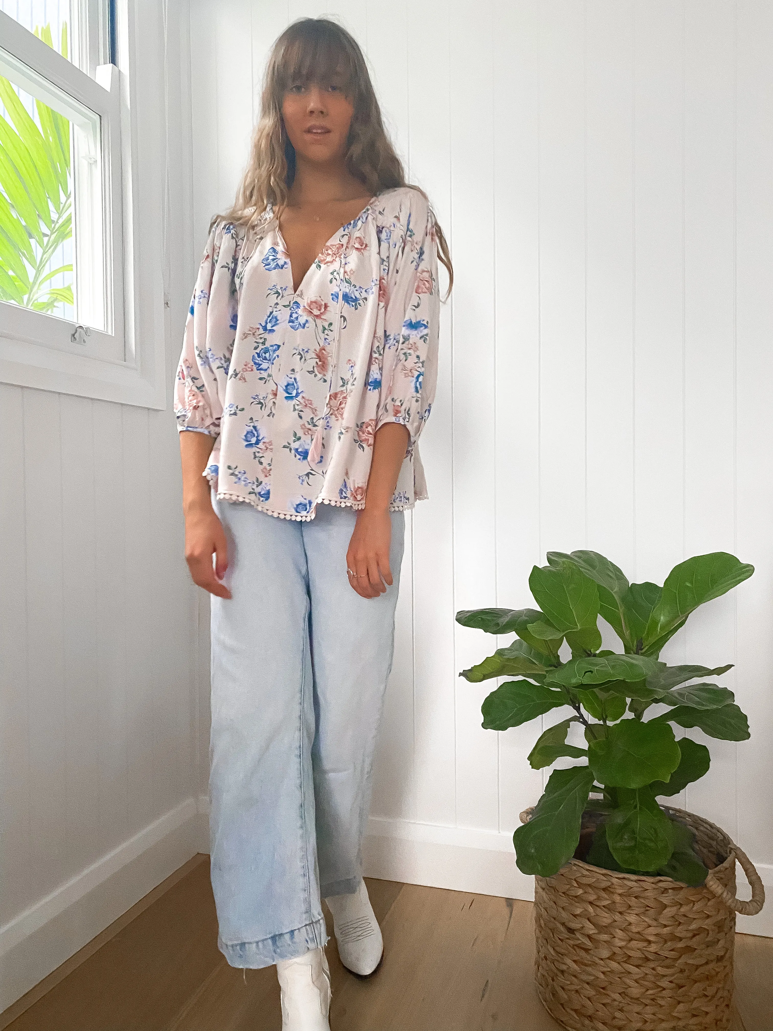 Semira Print Rue Top sold by Lilac and Mila product image thumbnail 2