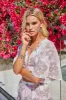 Amethyst Print Hilda Top sold by Lilac and Mila