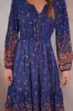 Esta Print Olly Midi Dress sold by Lilac and Mila