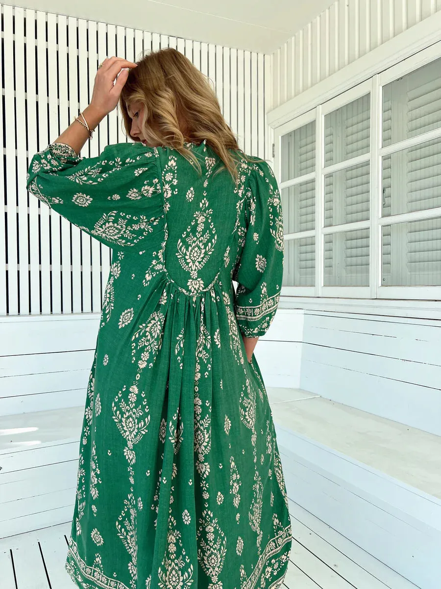 Kiva Print Boheme Midi sold by Lilac and Mila product image thumbnail 3
