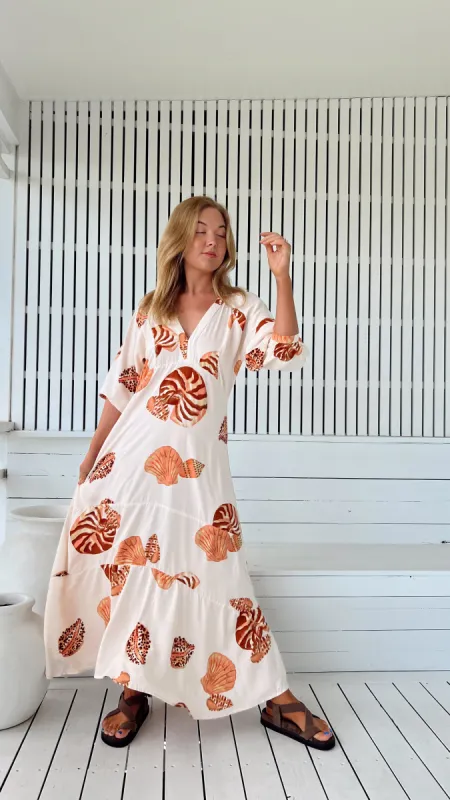 Marcel Print Tessa Maxi sold by Lilac and Mila