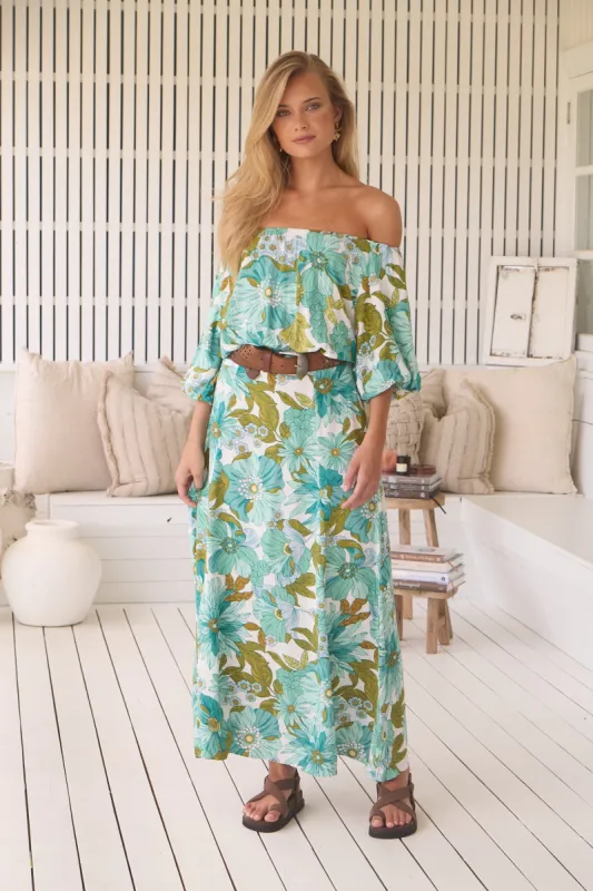 Amaya Print Hallie Maxi sold by Lilac and Mila