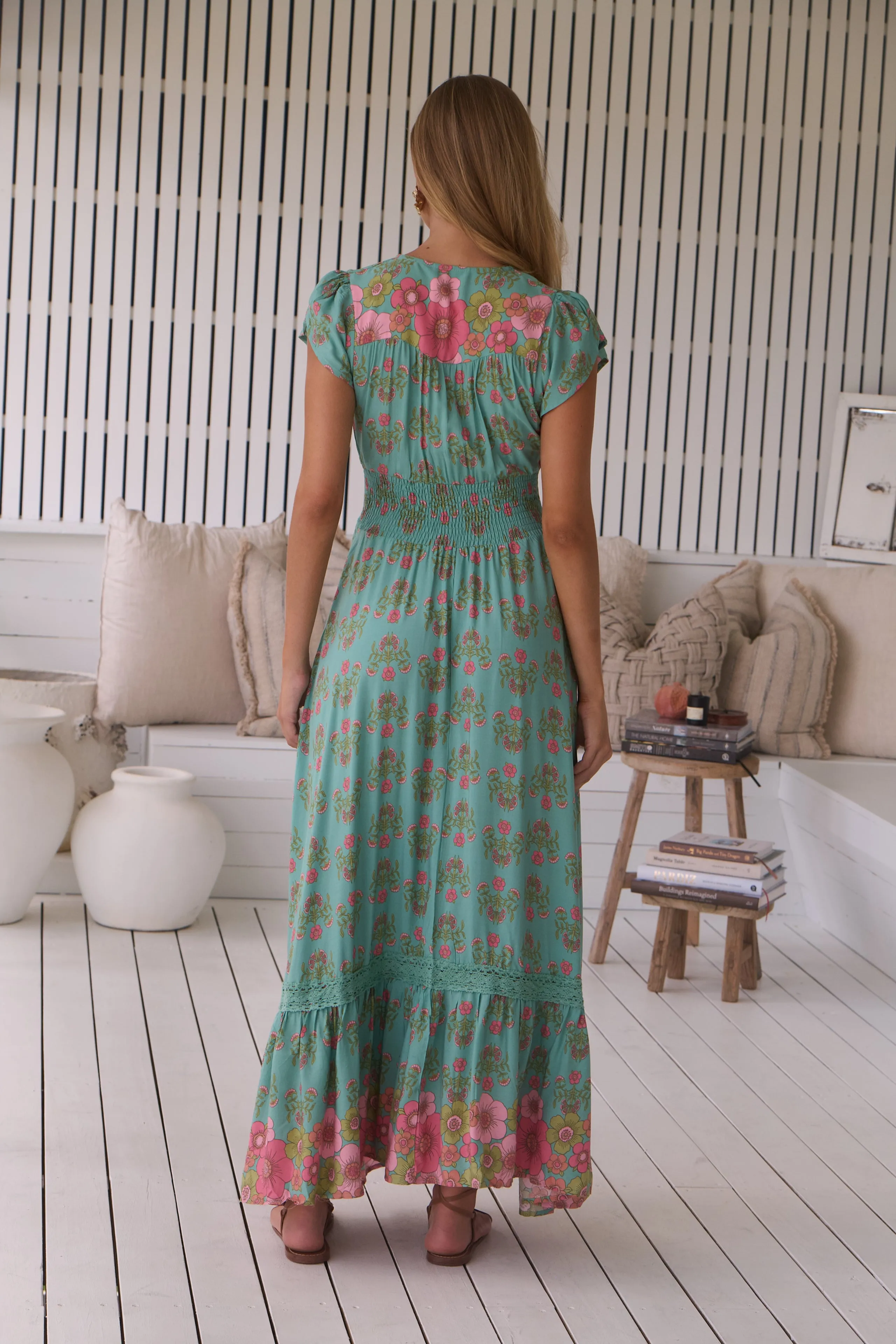 Meadowland Print Romi Maxi Dress sold by Lilac and Mila product image thumbnail 3