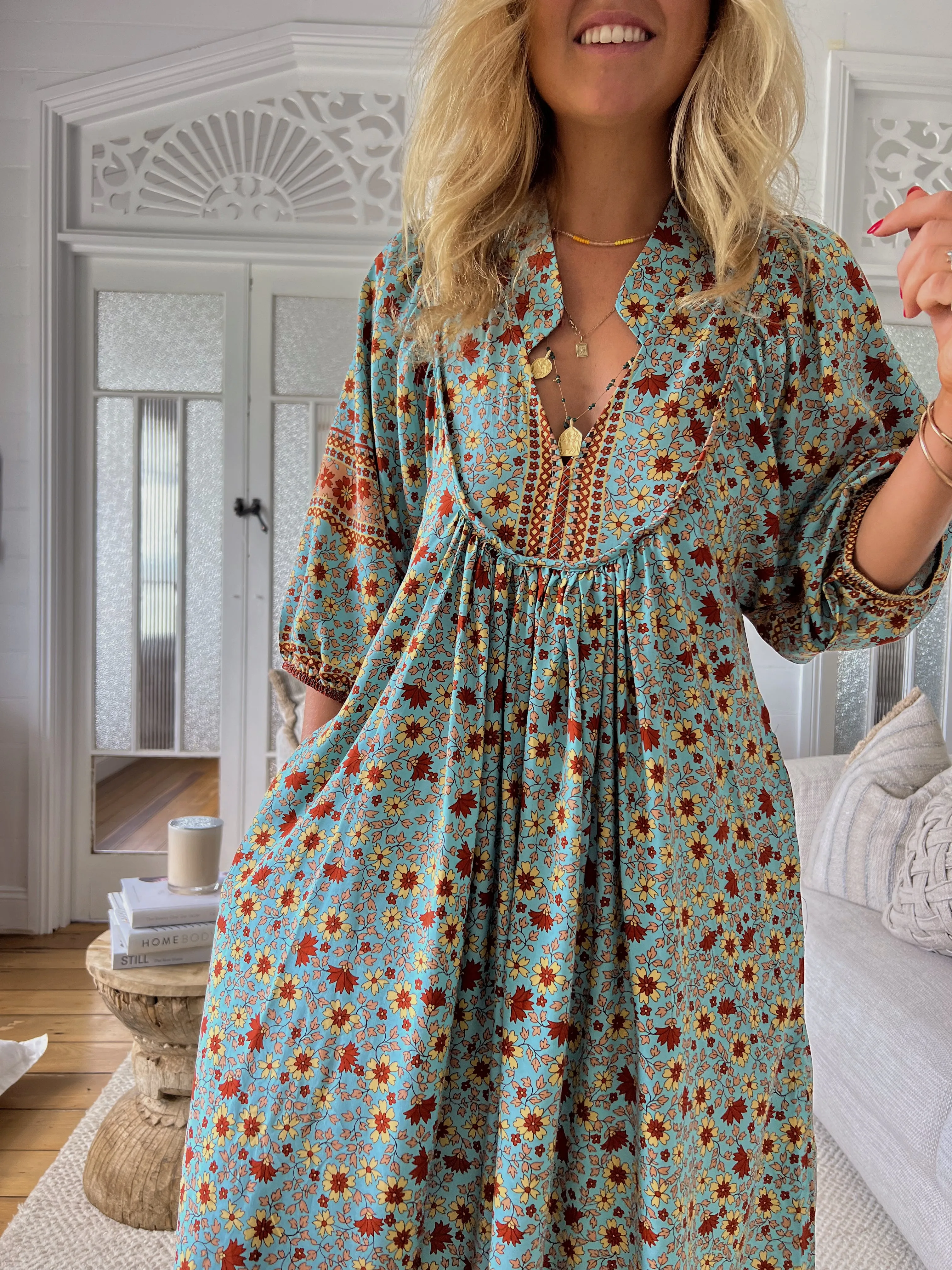 Synergy Print Boheme Midi sold by Lilac and Mila product image thumbnail 5