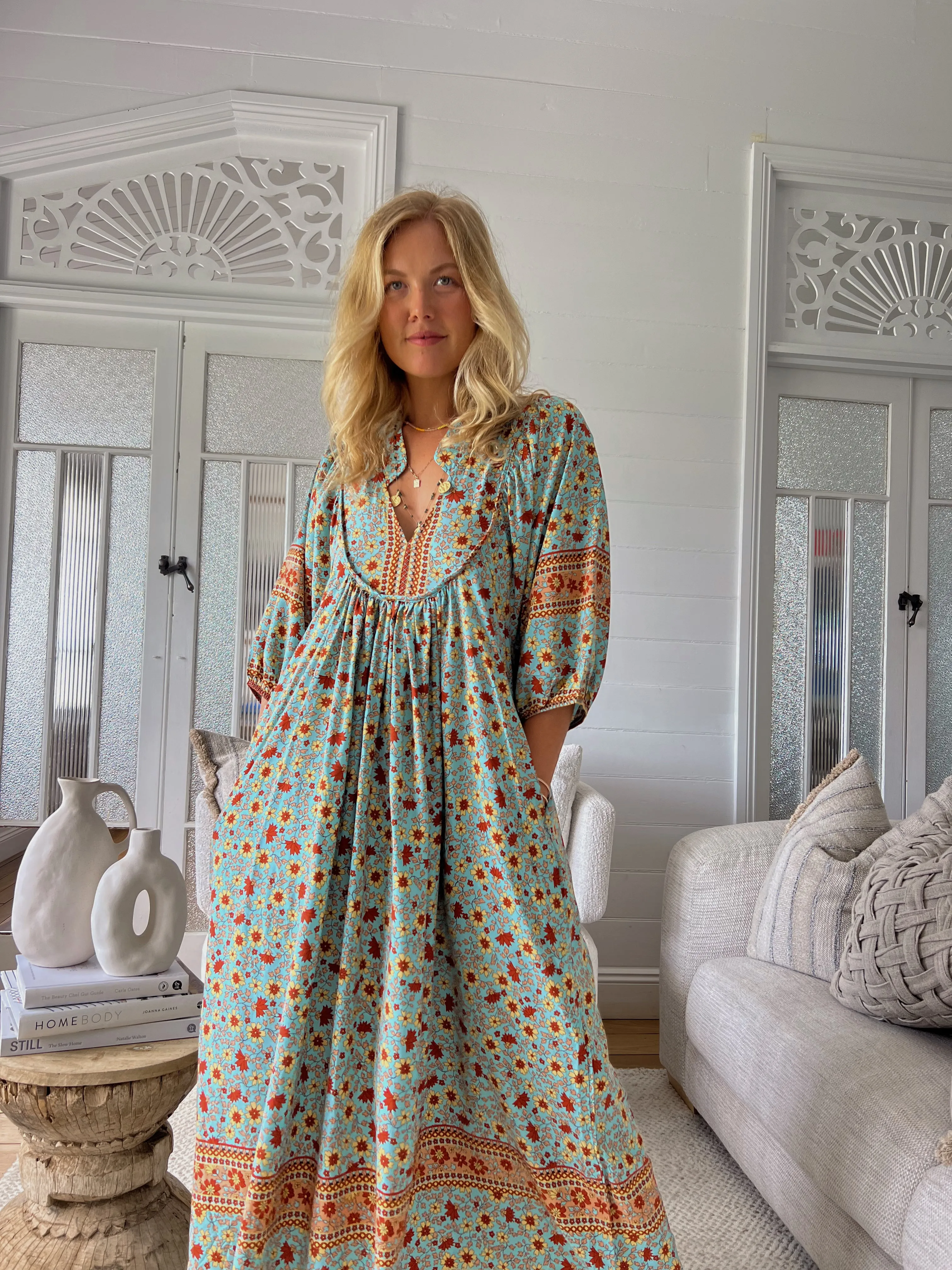 Synergy Print Boheme Midi sold by Lilac and Mila product image thumbnail 2