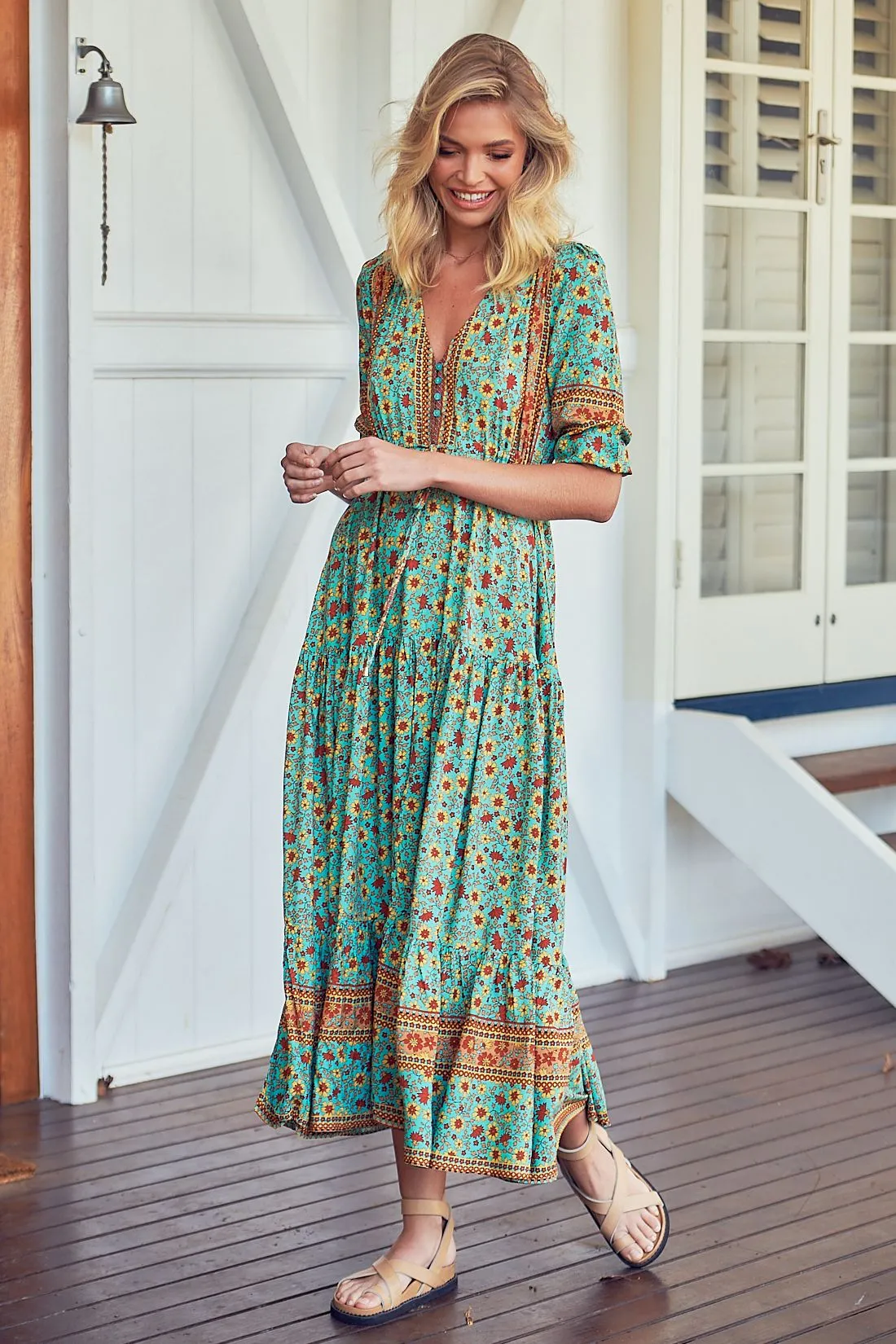 Synergy Print Tessa Maxi sold by Lilac and Mila product image thumbnail 2