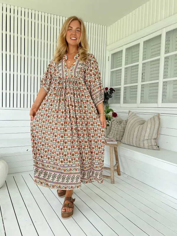 Harlowe Print Boheme Midi sold by Lilac and Mila