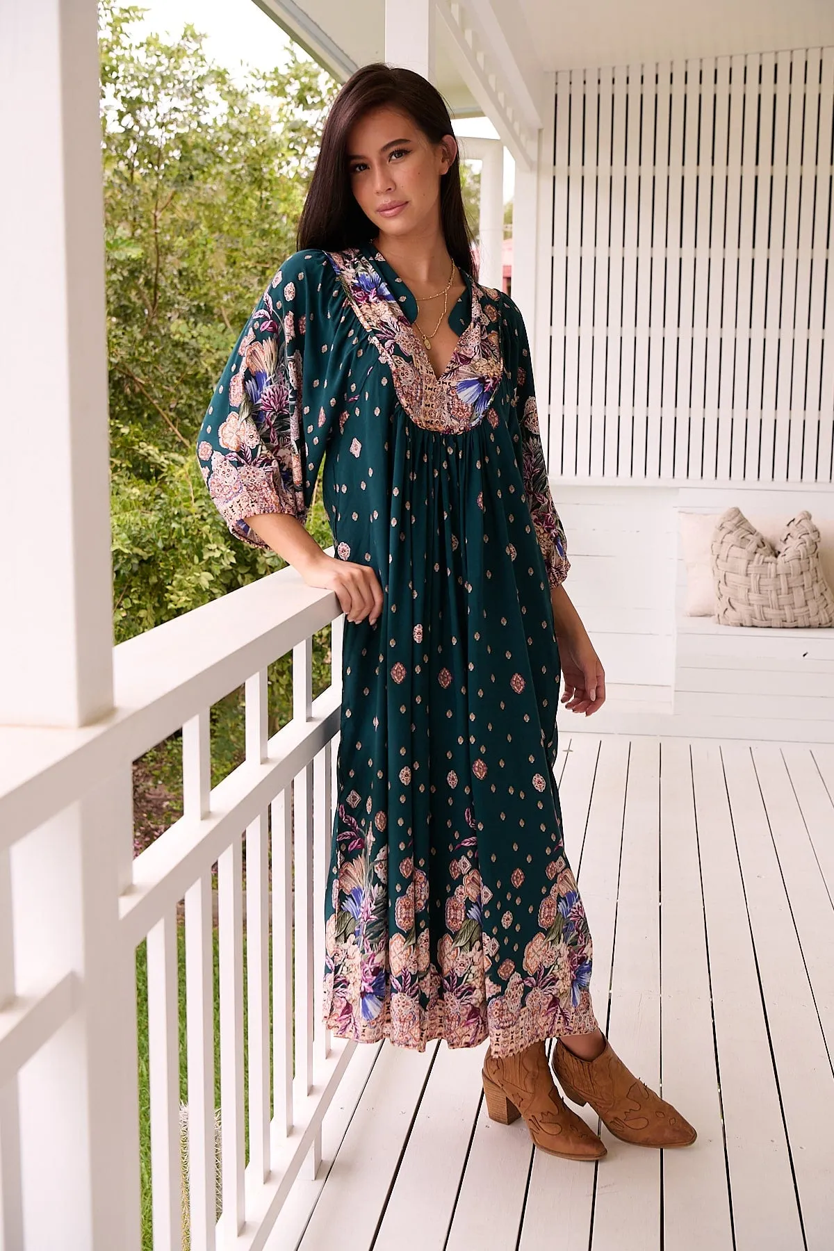 Estella Print Boheme Midi sold by Lilac and Mila product image thumbnail 2