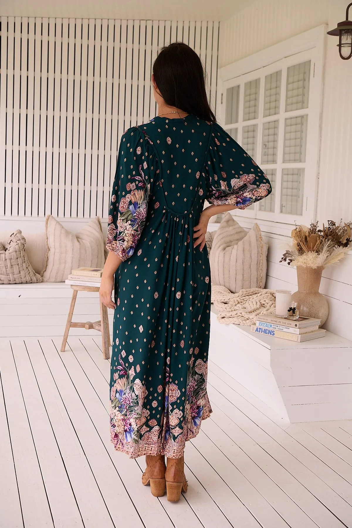 Estella Print Boheme Midi sold by Lilac and Mila product image thumbnail 4