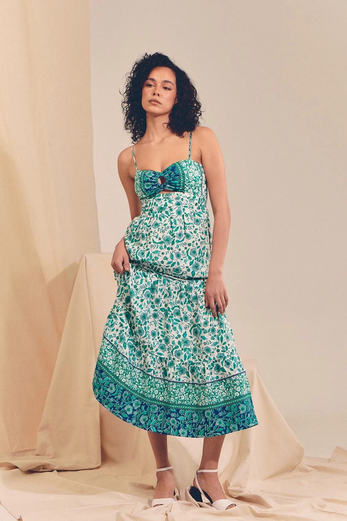 Isola Print Rhea Maxi Dress sold by Lilac and Mila product image thumbnail 5