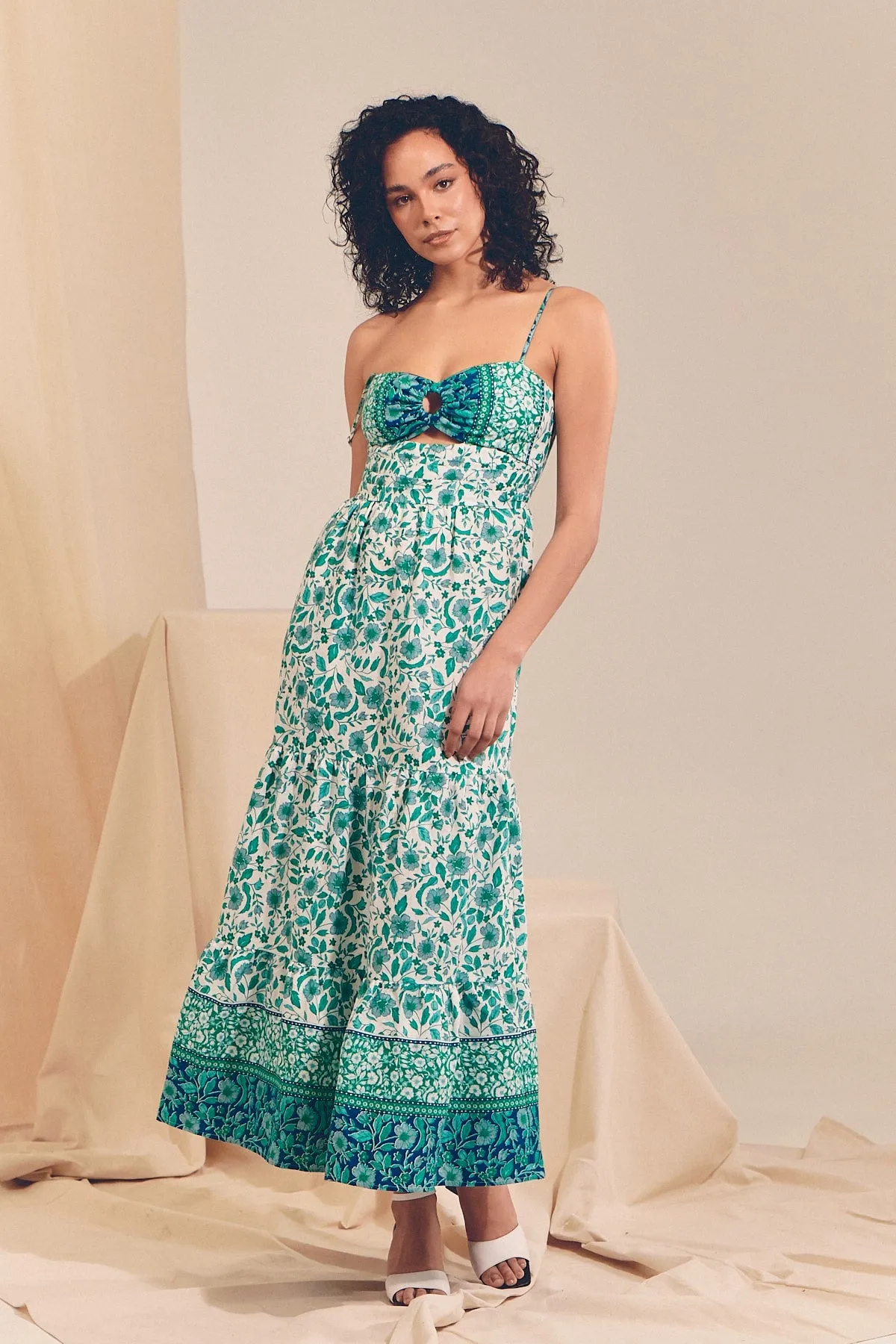Isola Print Rhea Maxi Dress sold by Lilac and Mila product image thumbnail 2