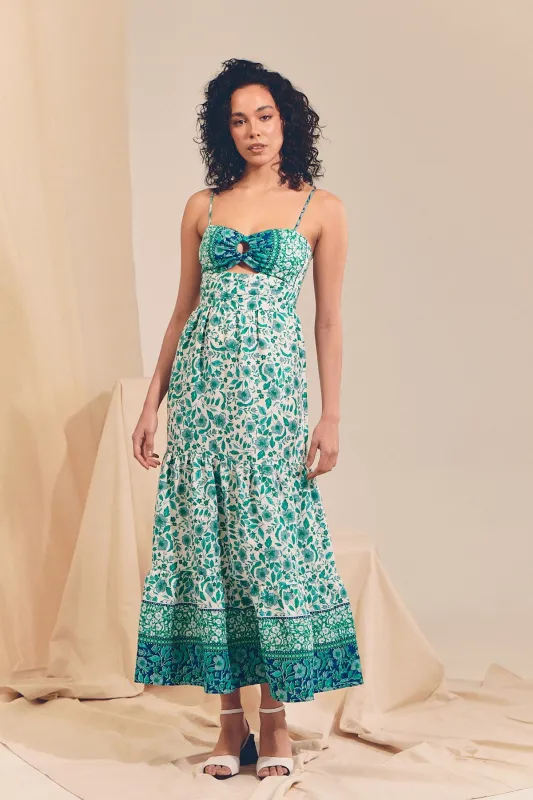 Isola Print Rhea Maxi Dress sold by Lilac and Mila