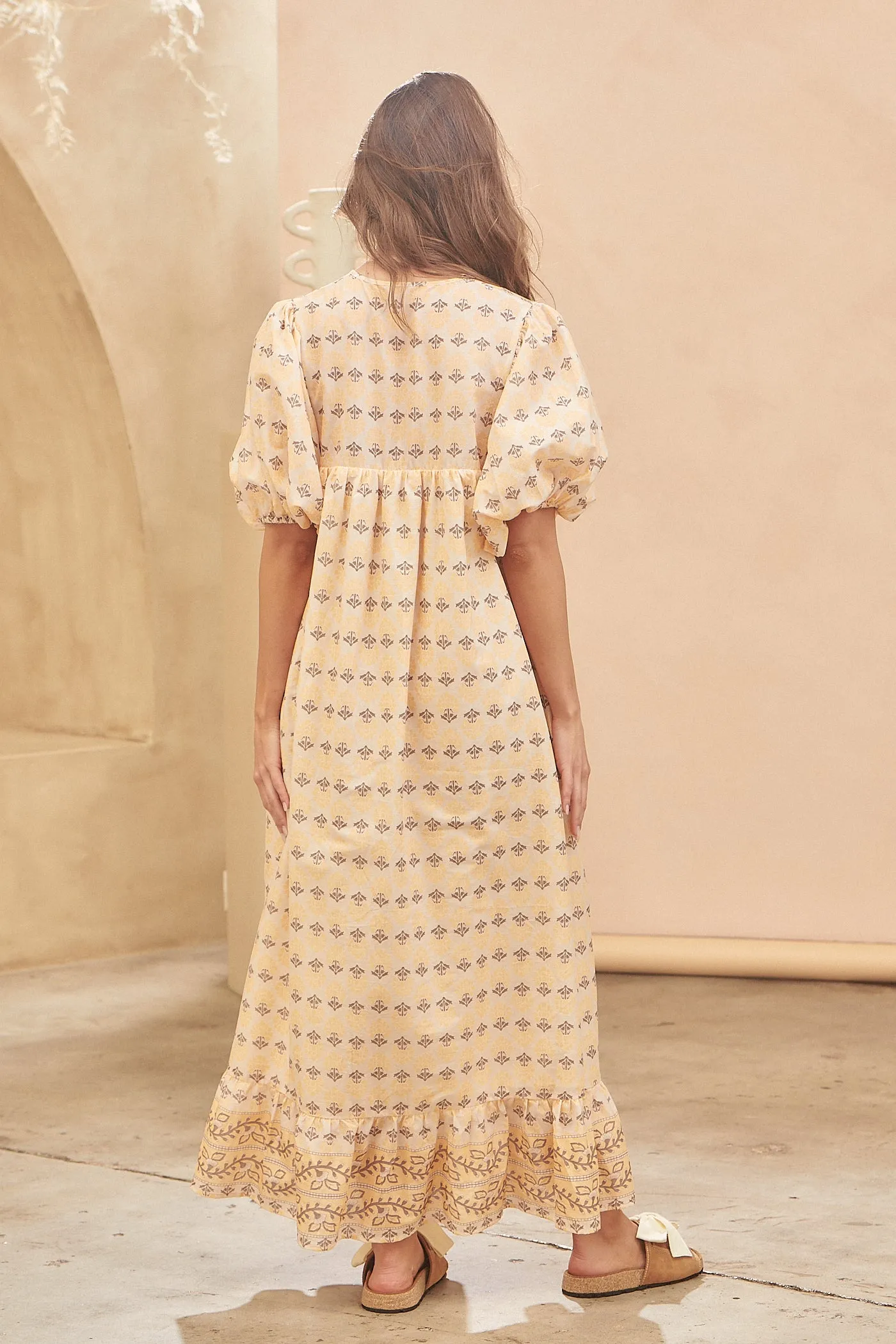 Camari Print Sorella Midi Dress sold by Lilac and Mila product image thumbnail 4