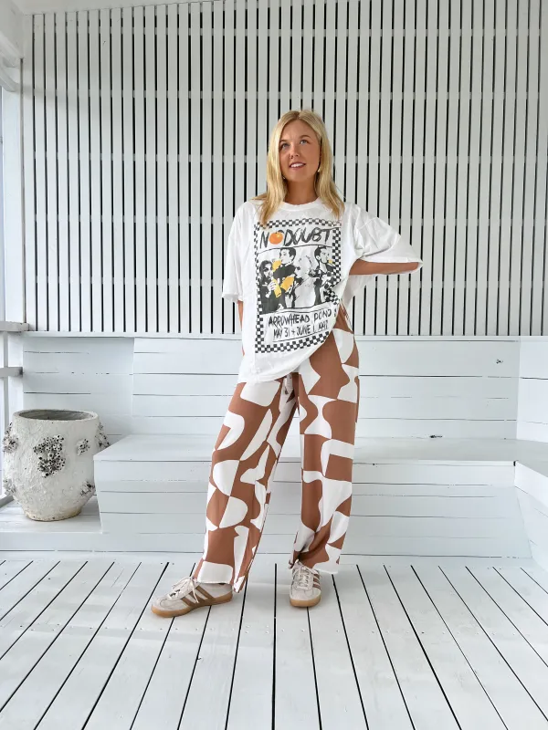 Boston Print Cici Pant sold by Lilac and Mila