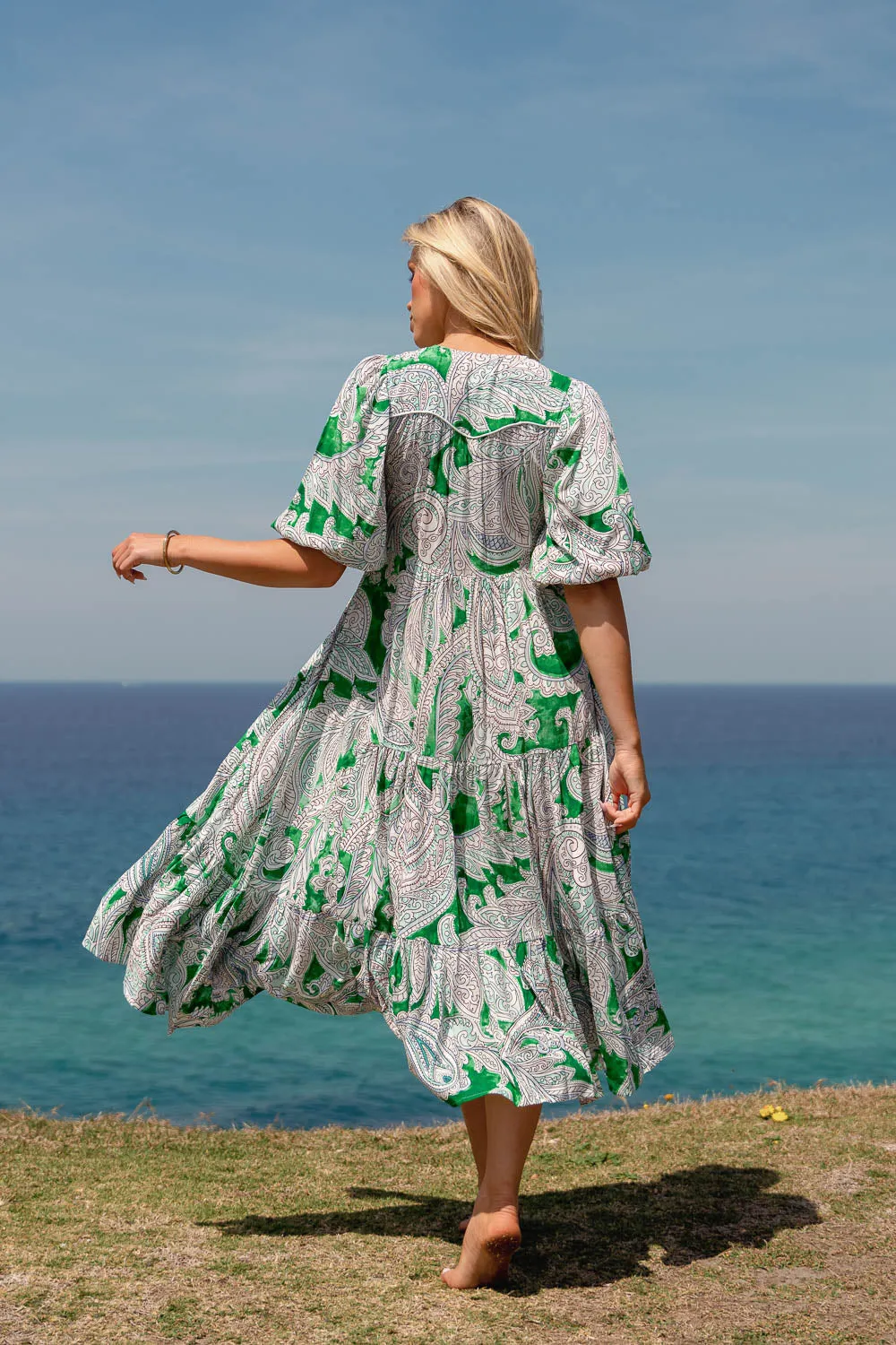 Kashira Print Eve Midi sold by Lilac and Mila product image thumbnail 4