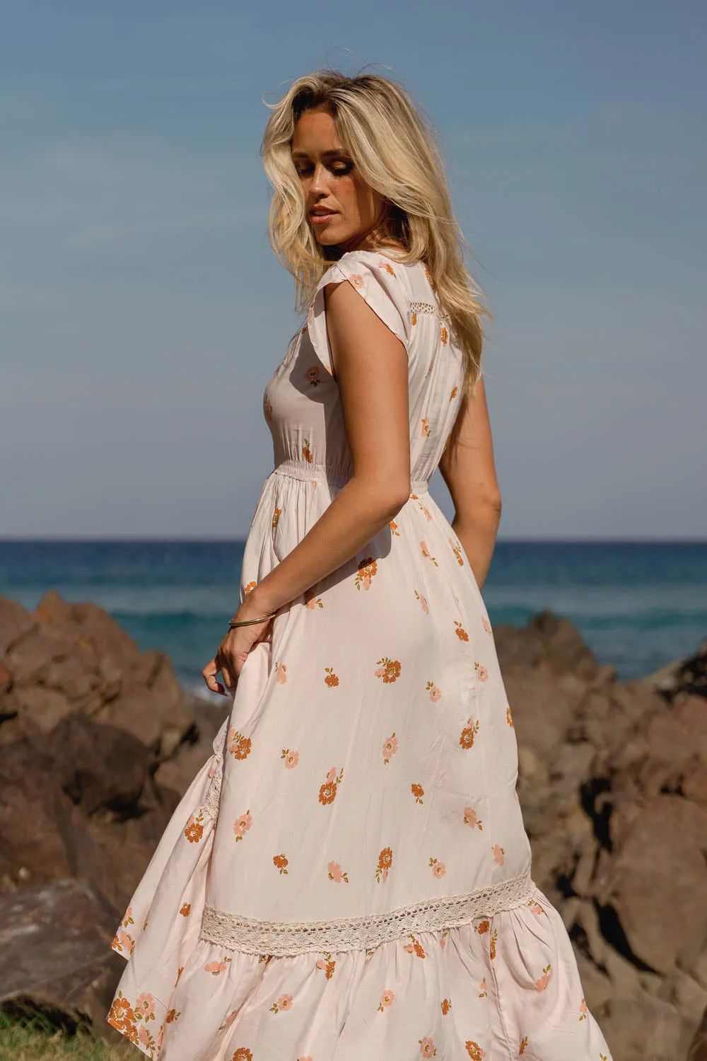 Vintage Sol Print Carmen Maxi sold by Lilac and Mila product image thumbnail 3