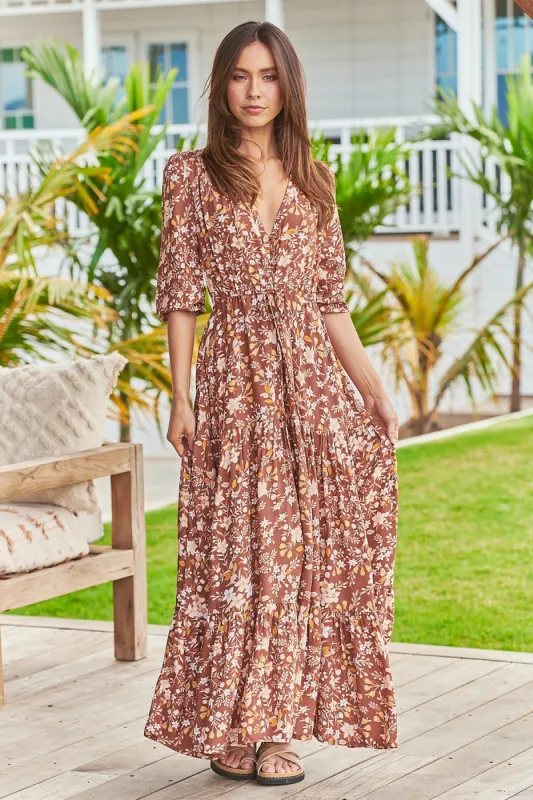 Corella Print Tessa Maxi sold by Lilac and Mila