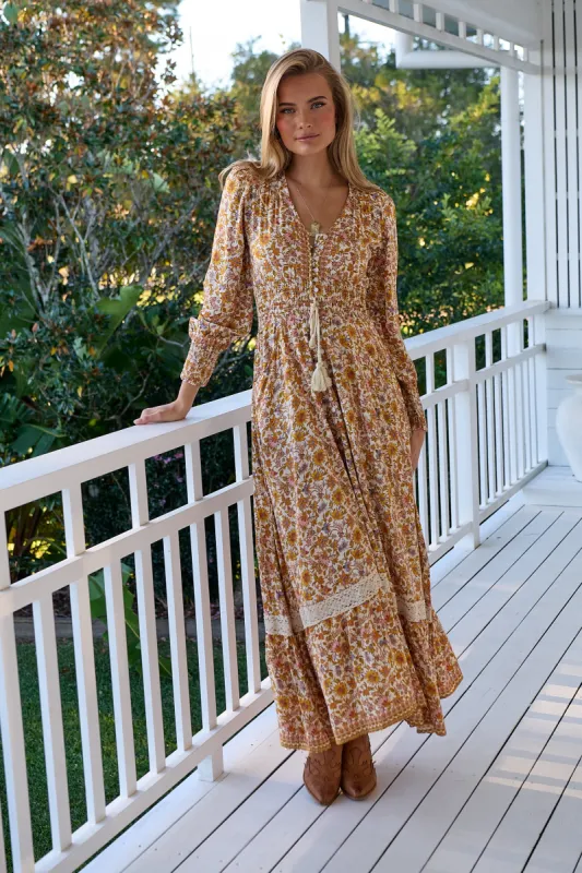 Solara Print Sabrina Maxi sold by Lilac and Mila