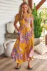 Sumaya Print Tabitha Maxi Dress sold by Lilac and Mila