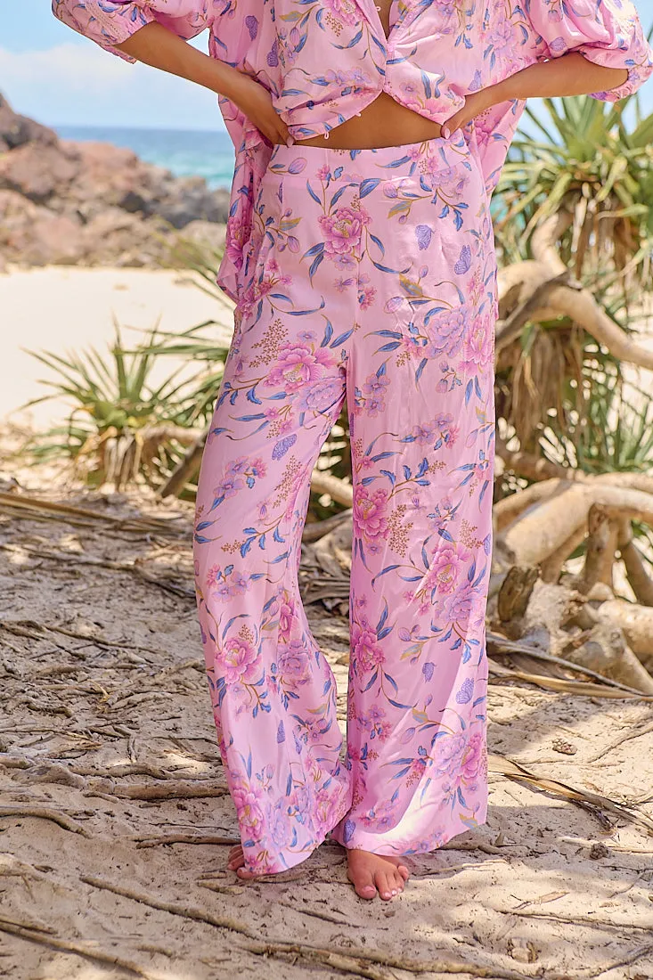 Enchanted Blooms Print Jax Pants sold by Lilac and Mila product image thumbnail 4