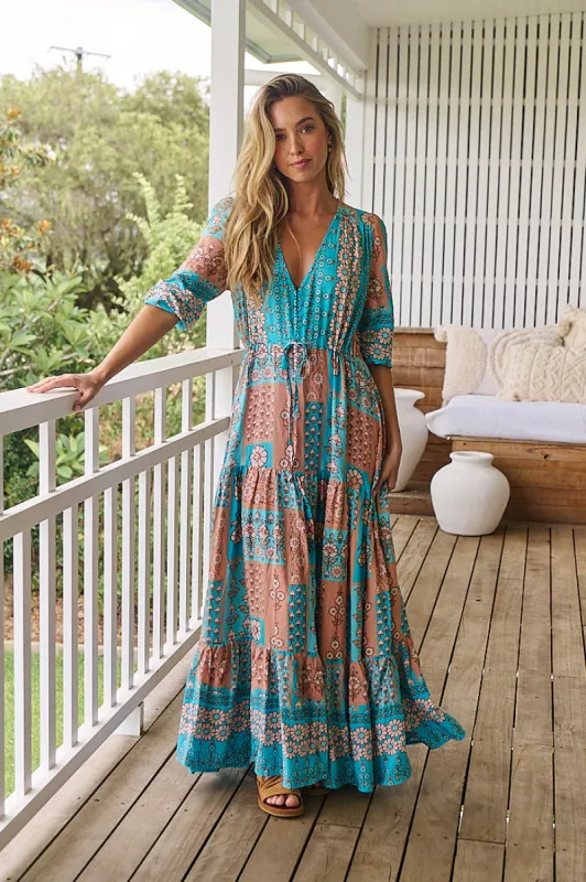 Forevermore Print Tessa Maxi sold by Lilac and Mila