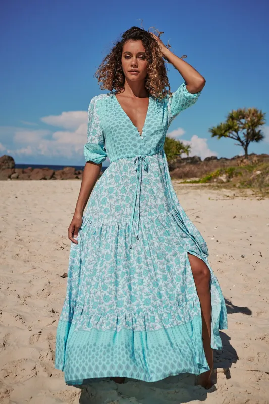 Laguna Print Tessa Maxi sold by Lilac and Mila