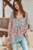 Field Day Print Chloe Top sold by Lilac and Mila