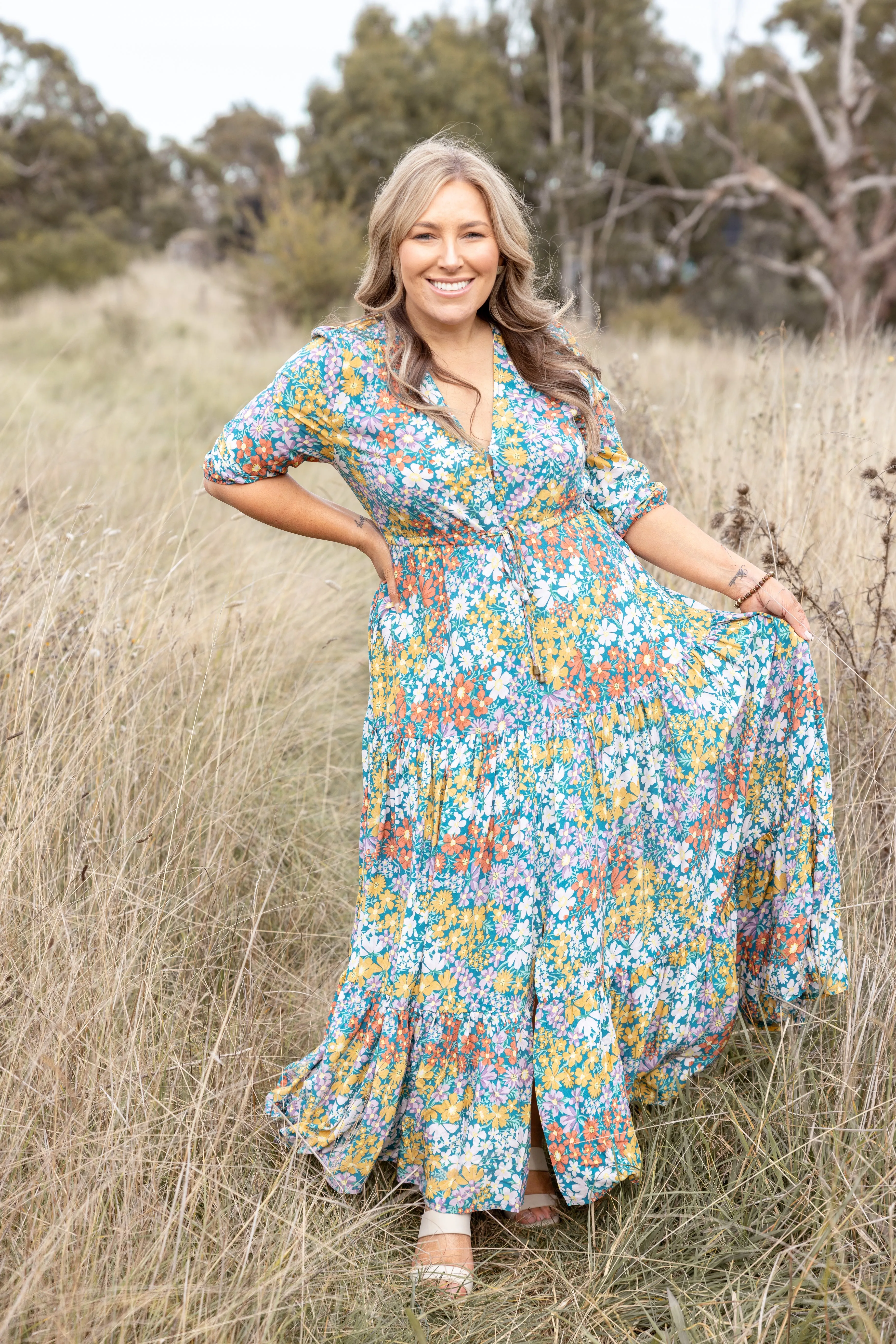 Daizee Print Tessa Maxi sold by Lilac and Mila product image thumbnail 2