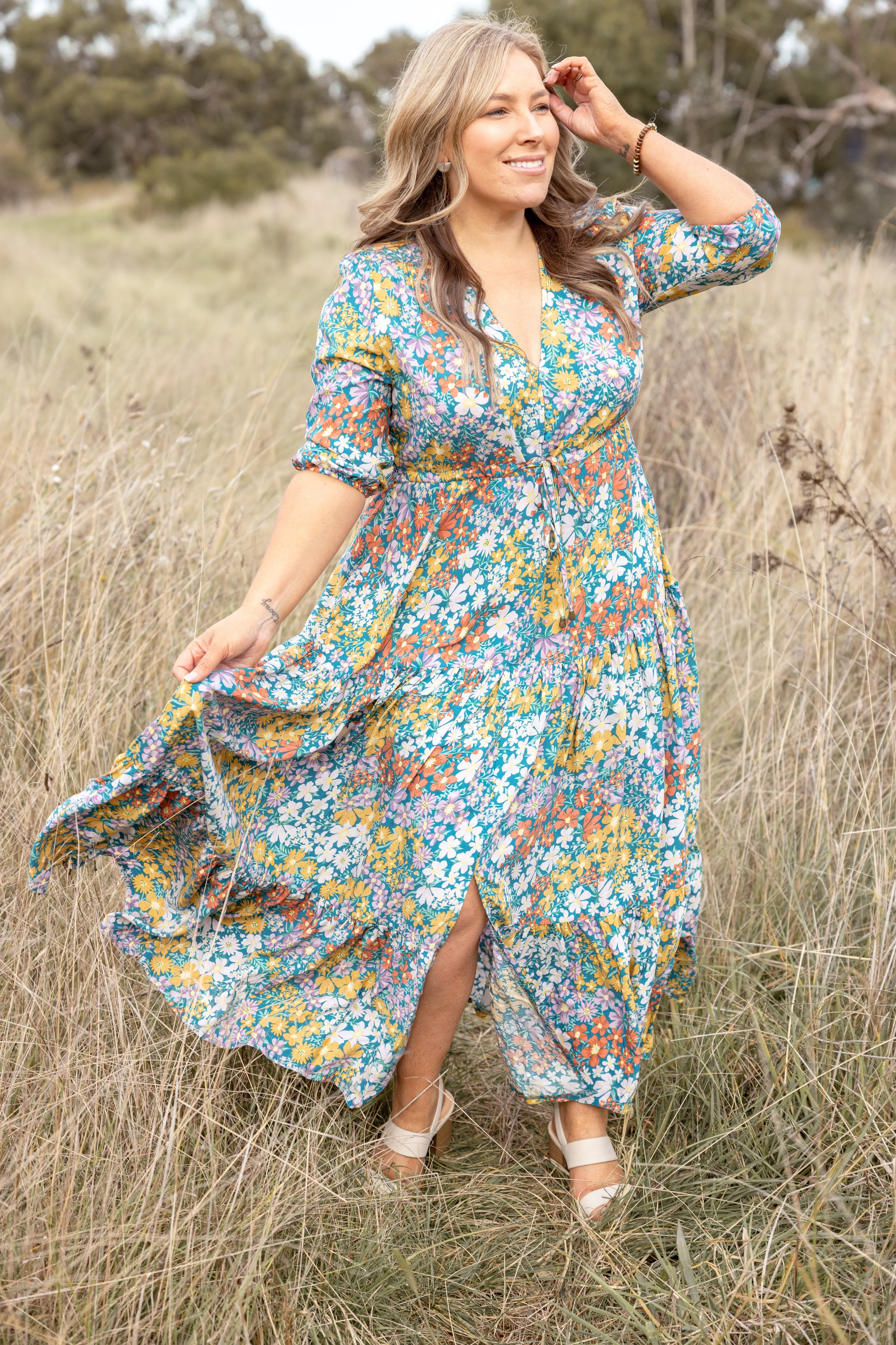 Daizee Print Tessa Maxi sold by Lilac and Mila product image thumbnail 3