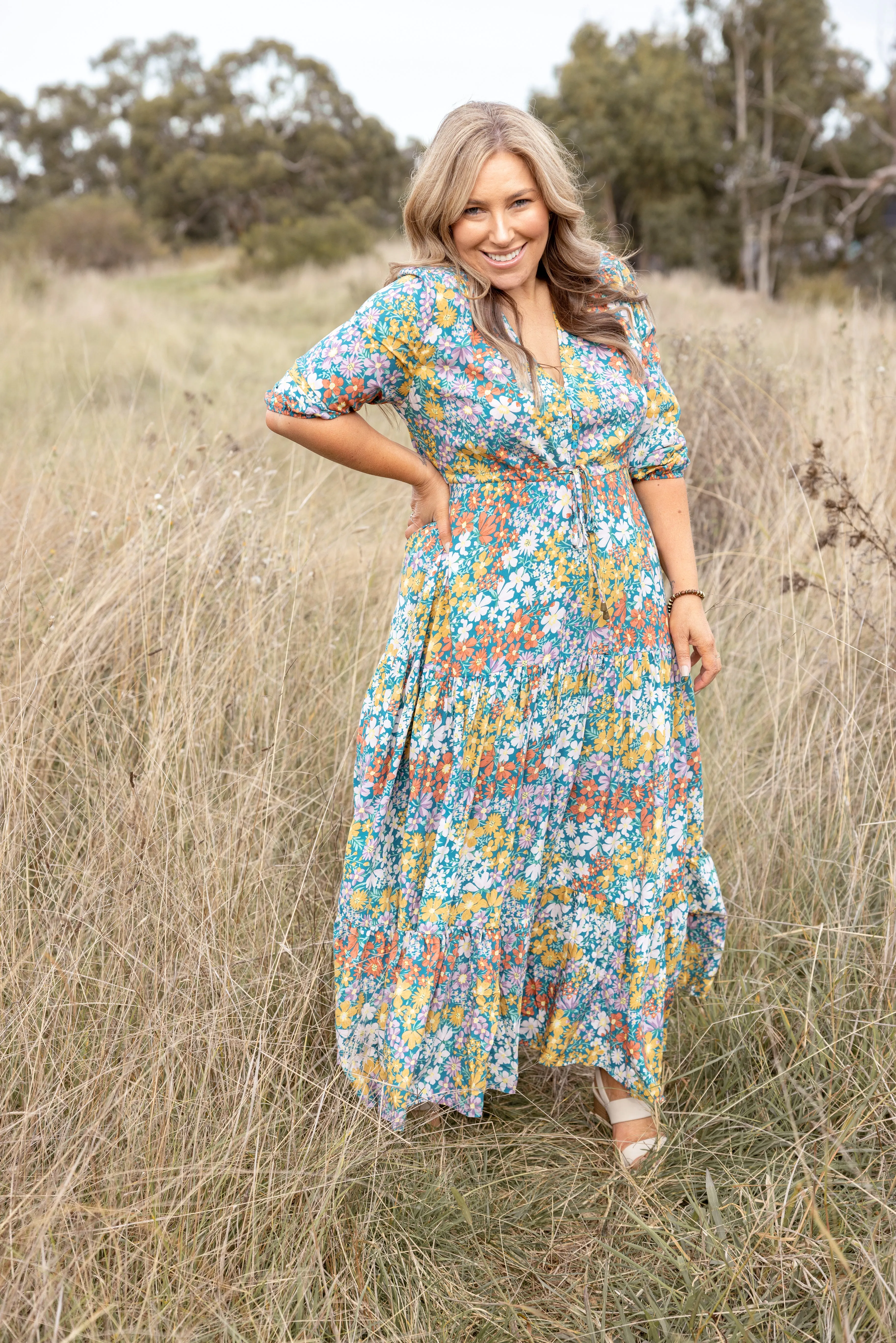 Daizee Print Tessa Maxi sold by Lilac and Mila product image thumbnail 5