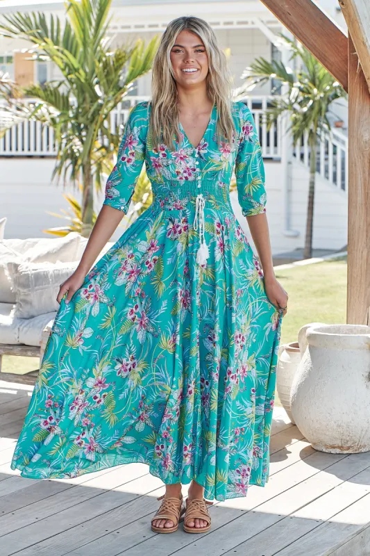 Wilder Print Indiana Maxi sold by Lilac and Mila