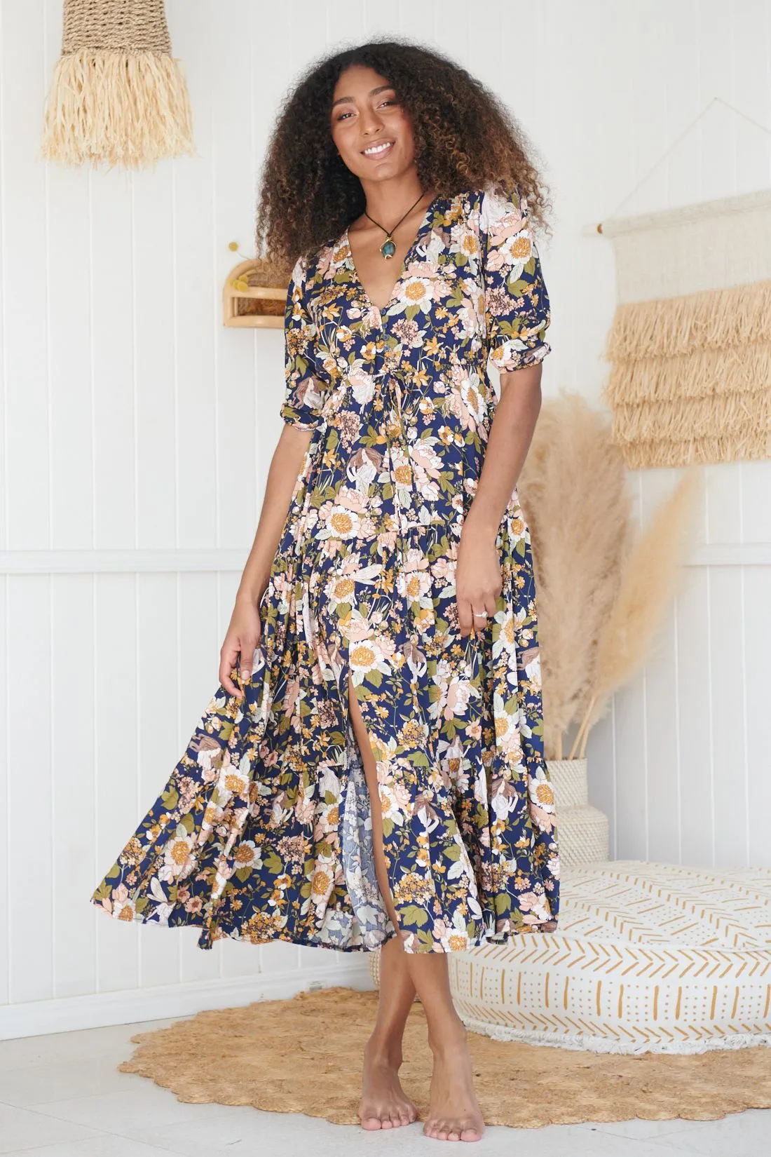 Rosetta Print Tessa Maxi sold by Lilac and Mila