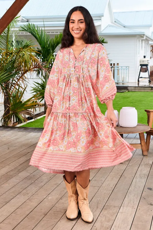 Juliets Garden Print Palace Dress sold by Lilac and Mila
