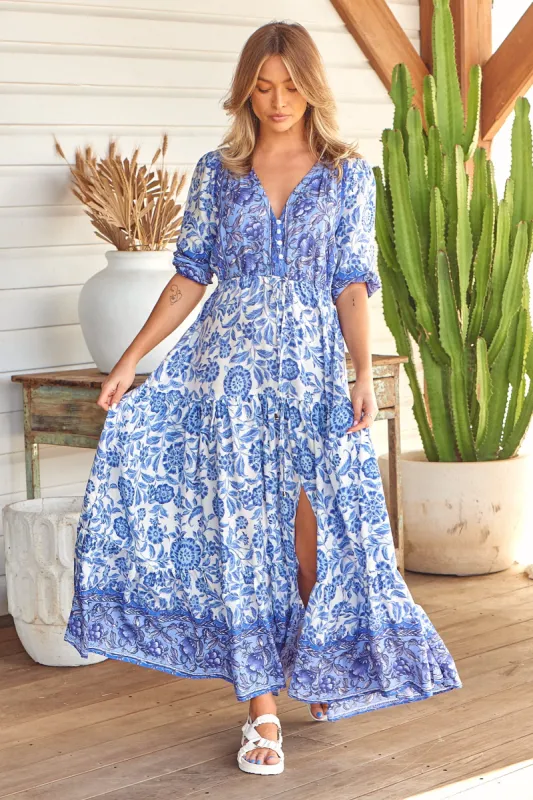 Fraser Print Tessa Maxi sold by Lilac and Mila