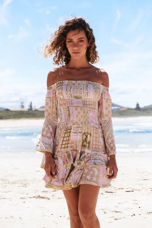 Jupiter Print Primrose Dress sold by Lilac and Mila