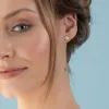 Silver Daisy Stud Earrings sold by Lily Charmed
