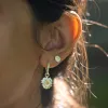 Silver Daisy Stud Earrings sold by Lily Charmed
