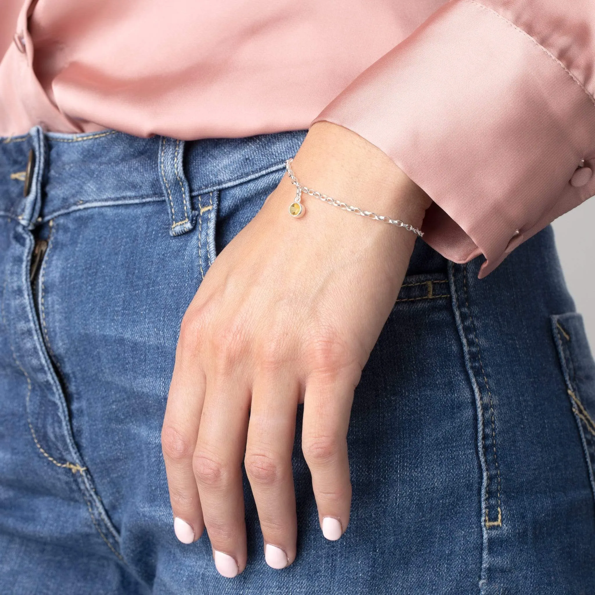 Birthstone Charm Bracelet sold by Lily Charmed product image thumbnail 3