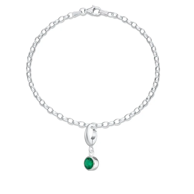 Birthstone Charm Bracelet sold by Lily Charmed