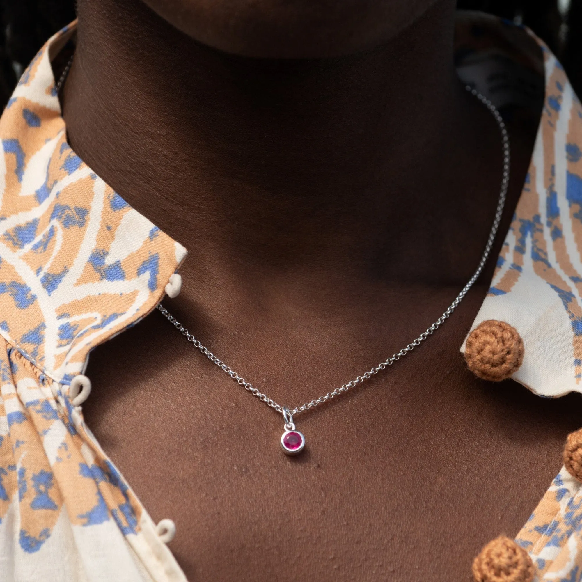 July Birthstone Jewellery Set (Ruby) sold by Lily Charmed product image thumbnail 4